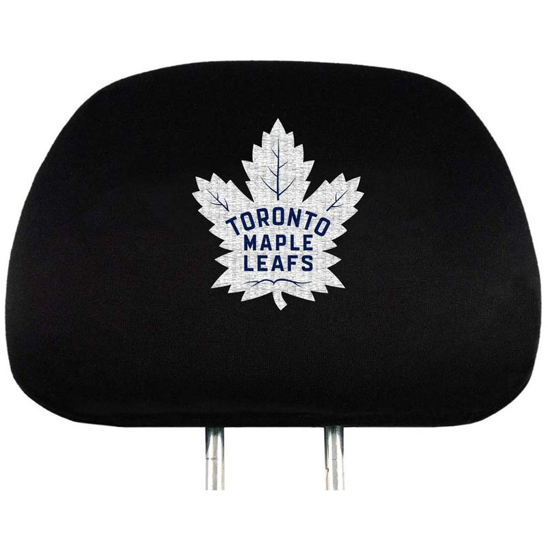 NHL AUTO HEAD REST COVER - TORONTO MAPLE LEAFS NEW - Tistaminis