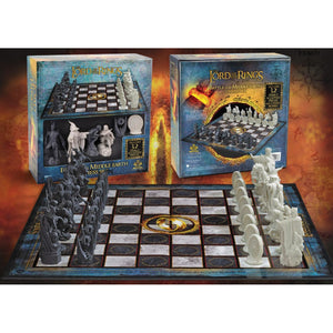 LORD OF THE RINGS CHESS SET New - Tistaminis
