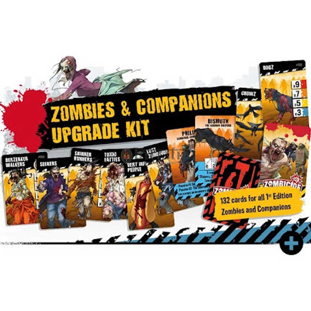 ZOMBICIDE 2ND EDITION ZOMBIES & COMPANIONS UPGRADE KIT PRE-ORDER - Tistaminis