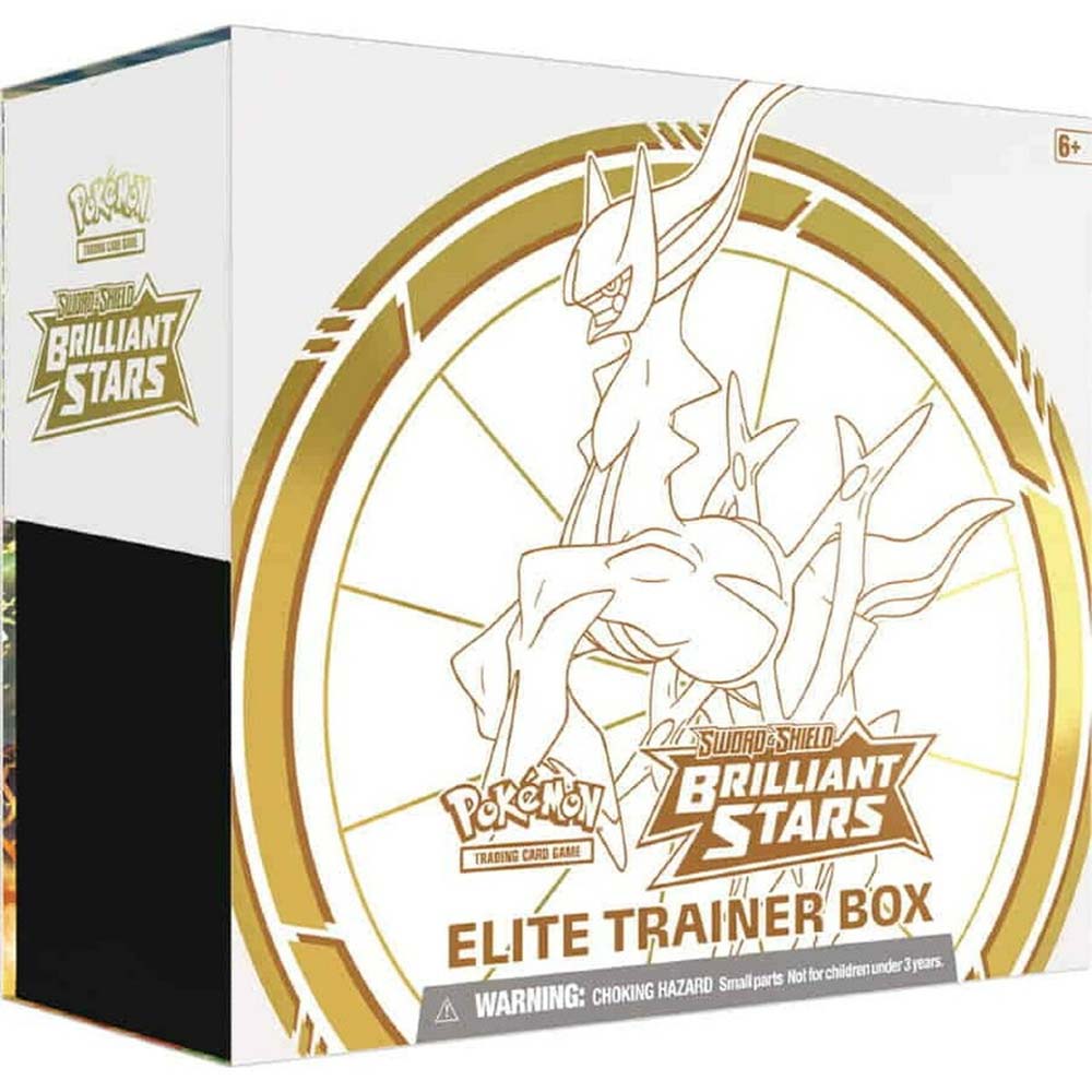 Pokemon Brilliant Stars Elite Trainer Box Feb 25 Pre-Order - Tistaminis