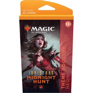 Magic The Gathering Innistrad Midnight Hunt Theme Booster - Red - Tistaminis