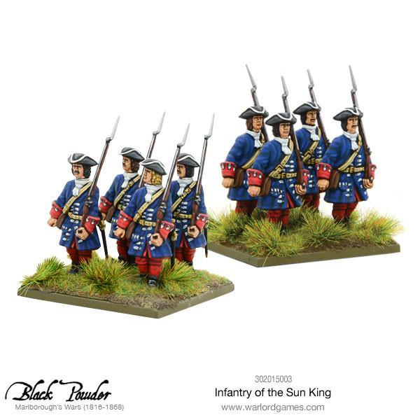 Black Powder Infantry of the Sun King New - Tistaminis