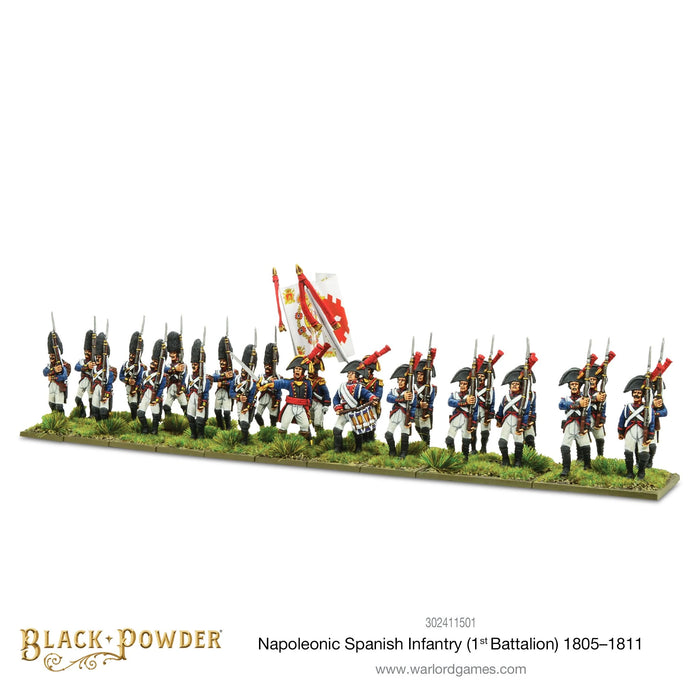 Black Powder - Spanish Infantry (1st Battalion) 1805-1811 New - Tistaminis