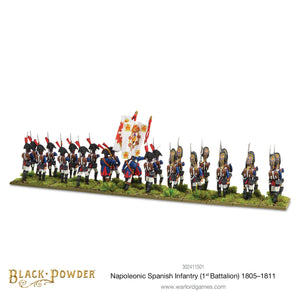 Black Powder - Spanish Infantry (1st Battalion) 1805-1811 New - Tistaminis