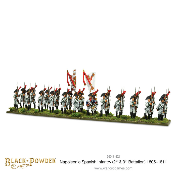 Black Powder - Spanish Infantry (2nd & 3rd Battalions) 1805-1811 New - Tistaminis