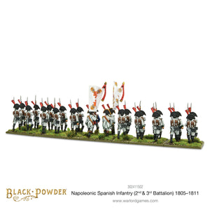 Black Powder - Spanish Infantry (2nd & 3rd Battalions) 1805-1811 New - Tistaminis
