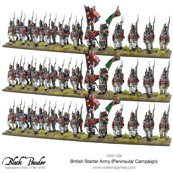 Black Powder Napoleonic British starter army (Peninsular campaign) New - Tistaminis