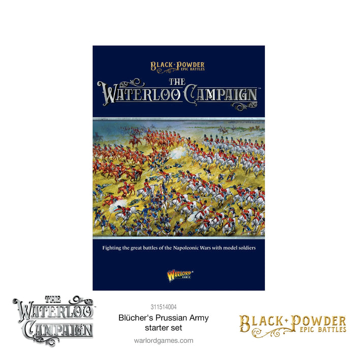 Black Powder Epic Battles: Waterloo - Blücher's Prussian Army Starter Set New - Tistaminis