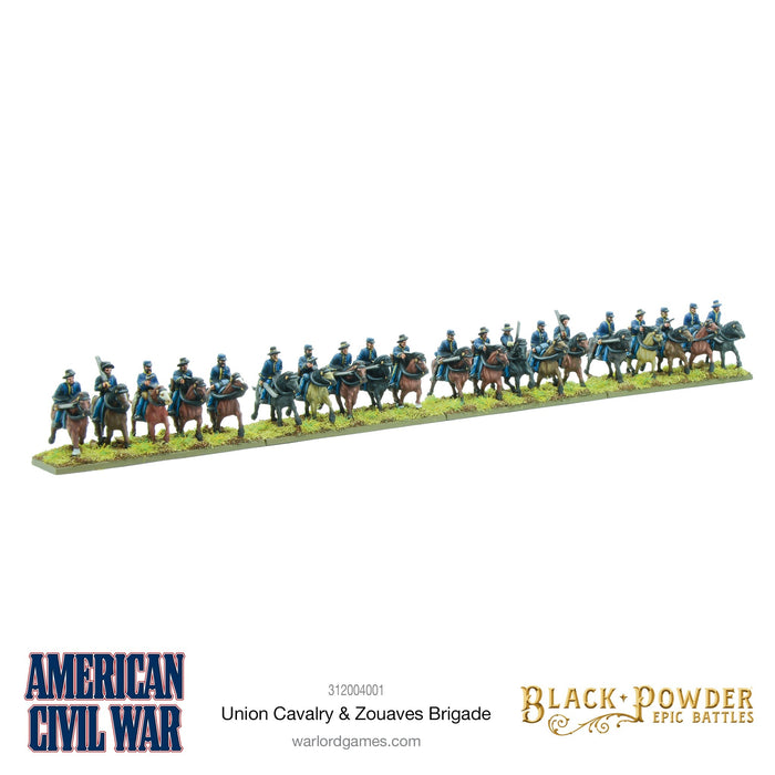 Black Powder Epic Battles - American Civil War Union Cavalry & Zouaves - Tistaminis