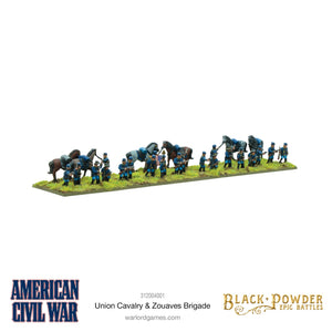 Black Powder Epic Battles - American Civil War Union Cavalry & Zouaves - Tistaminis