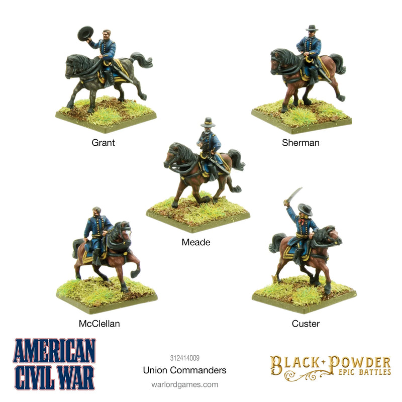 Black Powder Epic Battles: American Civil War Union Commanders - Tistaminis