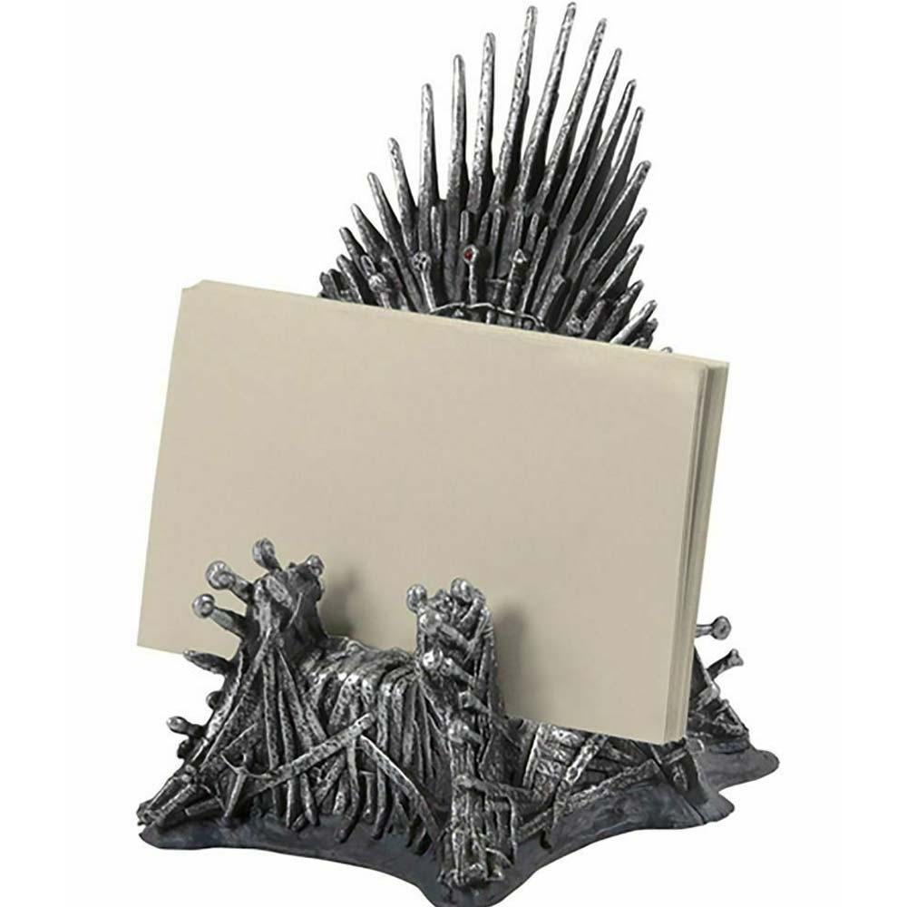 GAME OF THRONES IRON THRONE CARD HOLDER NEW - Tistaminis