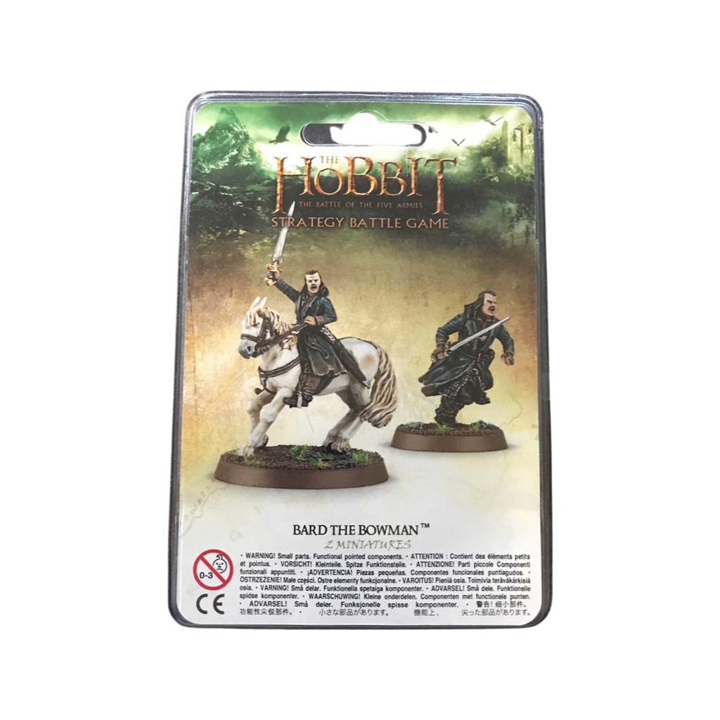 Warhammer Lord of the Rings Bard the Bowman on Foot and Mounted New - Tistaminis