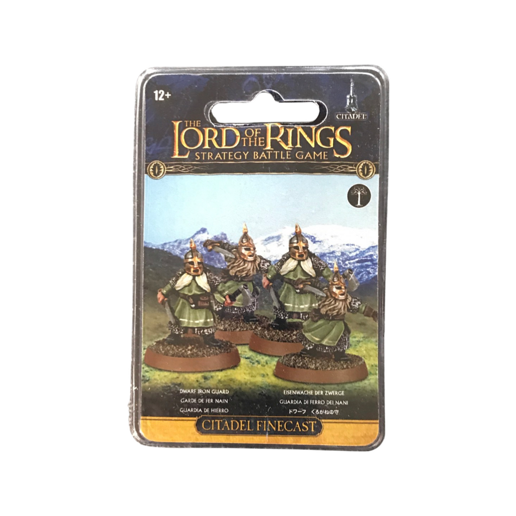 Warhammer Lord of the Rings Dwarf Iron Guard New - Tistaminis