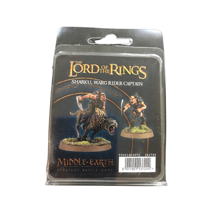 Warhammer Lord of the Rings Sharku, Warg Rider Captain New - Tistaminis