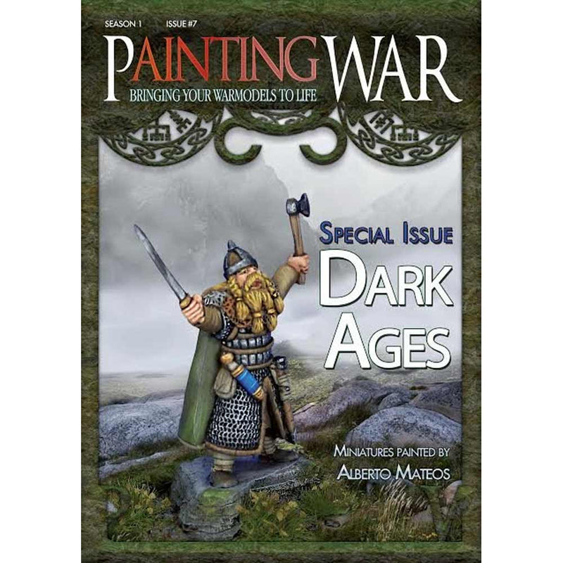 TABLETOP MINIATURES PAINTING GUIDE PAINTING WAR 7 DARK AGES NEW - Tistaminis