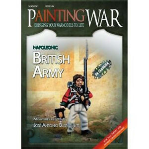 TABLETOP MINIATURES PAINTING GUIDE PAINTING WAR 4 NAPOLEONIC BRITISH NEW - Tistaminis