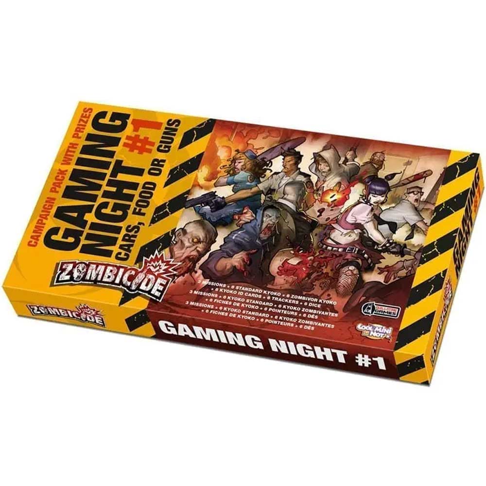 ZOMBICIDE GAMING NIGHT KIT NEW - Tistaminis
