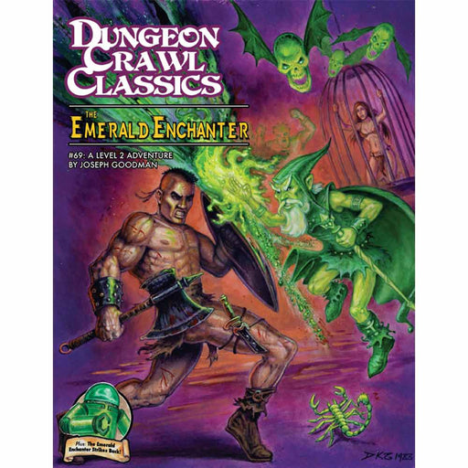 DUNGEON CRAWLER CLASSICS: #69 THE EMERALD ENCHANTER (LVL 2) NEW - Tistaminis