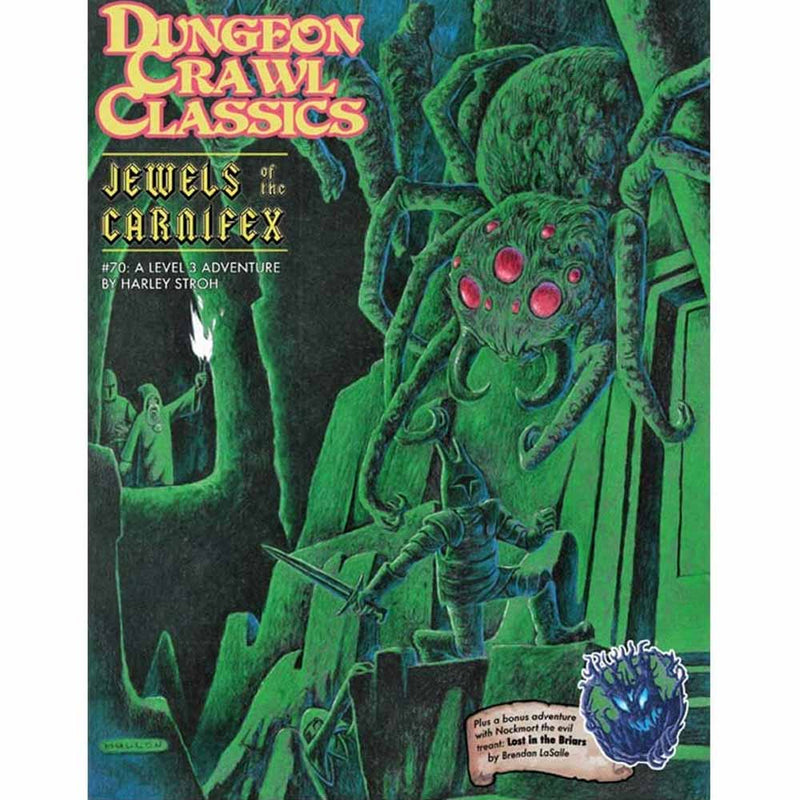 DUNGEON CRAWLER CLASSICS: #70 JEWELS OF THE CARNIFEX (LVL 3) NEW - Tistaminis