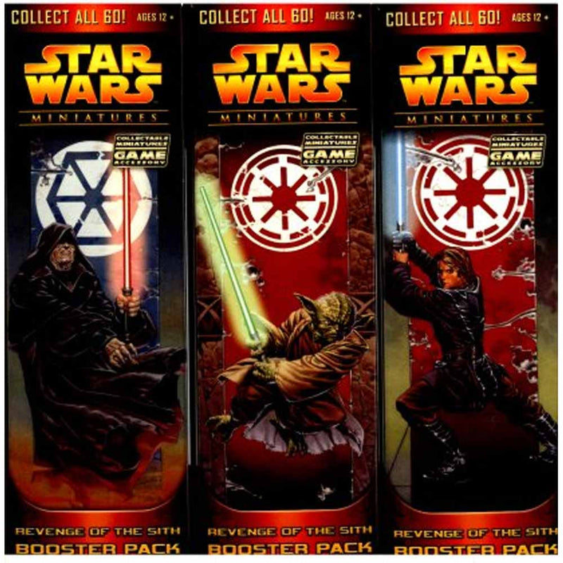 STAR WARS MINIS REVENGE OF THE SITH BOOSTER NEW - Tistaminis