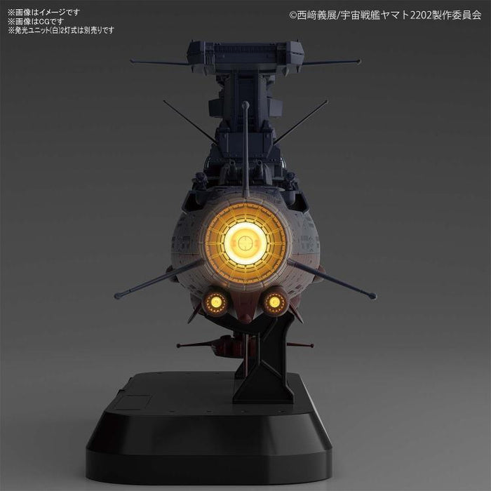 Bandai #08 Wave Motion Experimental Ship Ginga "Star Blazers", Bandai Mecha New - Tistaminis