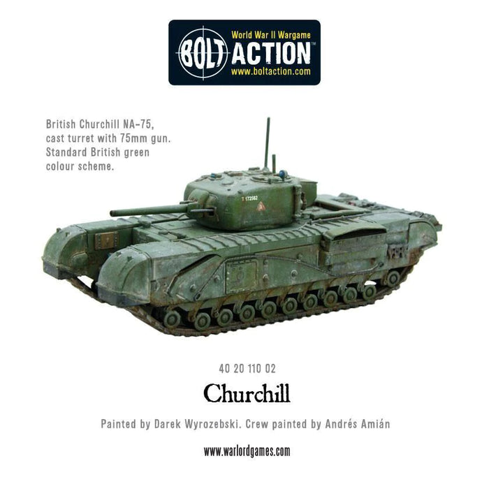 Bolt Action Churchill Tank New - Tistaminis