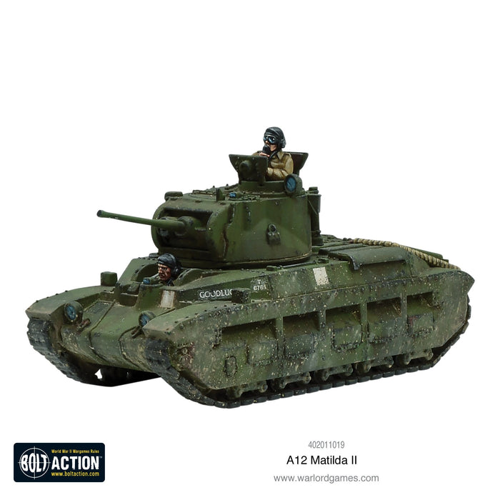 Bolt Action British A12 Matilda II Infantry Tank New - 402011019 - Tistaminis