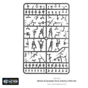 Bolt Action British & Canadian Army infantry (1943-45) New - Tistaminis