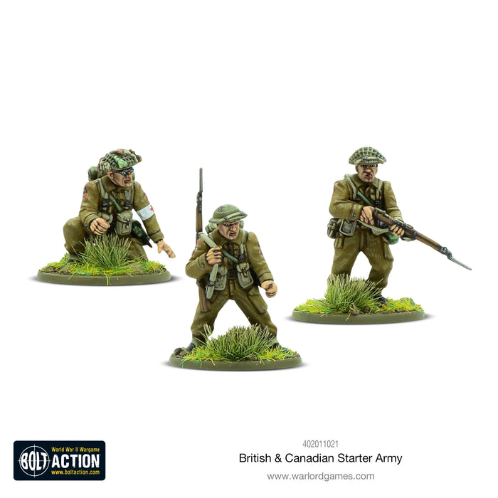 Bolt Action British & Canadian Army (1943-45) starter army New - Tistaminis