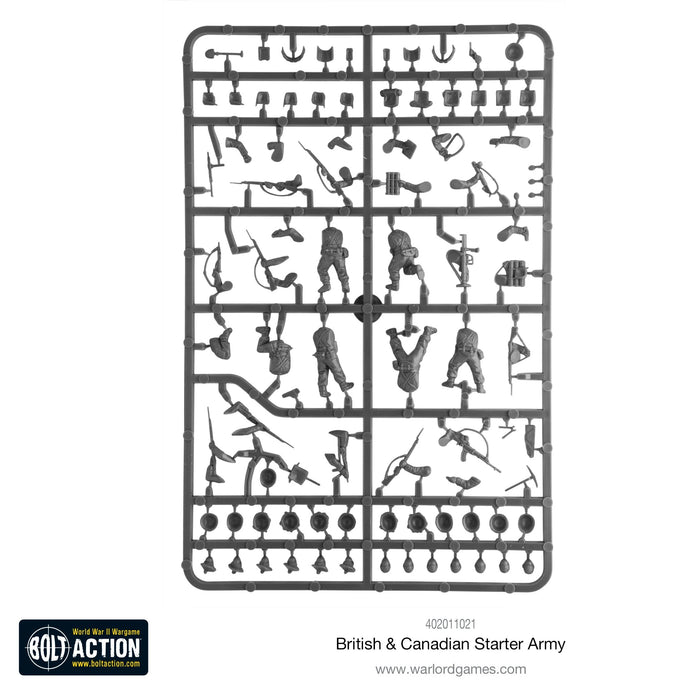 Bolt Action British & Canadian Army (1943-45) starter army New - Tistaminis