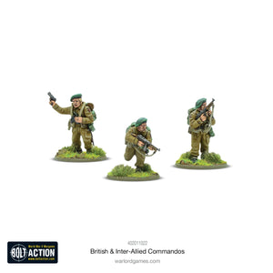 Bolt Action British & Inter-Allied Commandos New - Tistaminis