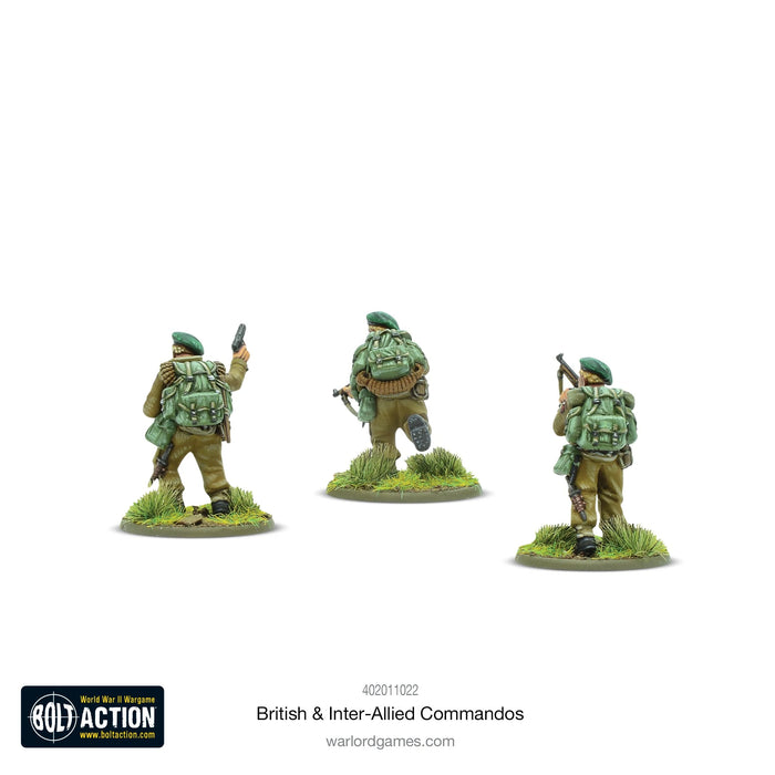 Bolt Action British & Inter-Allied Commandos New - Tistaminis