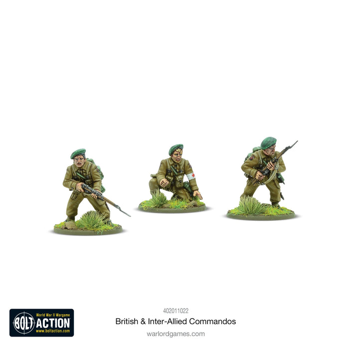 Bolt Action British & Inter-Allied Commandos New - Tistaminis