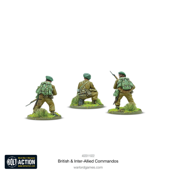 Bolt Action British & Inter-Allied Commandos New - Tistaminis