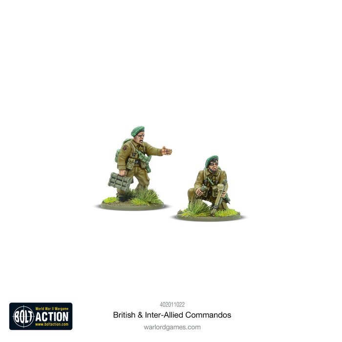 Bolt Action British & Inter-Allied Commandos New - Tistaminis