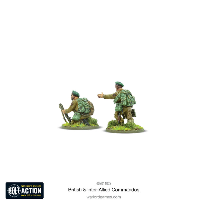 Bolt Action British & Inter-Allied Commandos New - Tistaminis