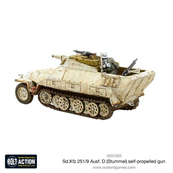 Bolt Action SD.KFZ 251/9 AUSF D Stummel New - Tistaminis