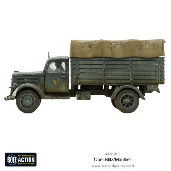 Bolt Action Opel Blitz / Maultier New - Tistaminis