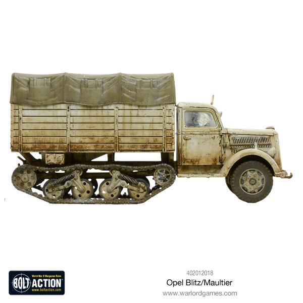 Bolt Action Opel Blitz / Maultier New - Tistaminis