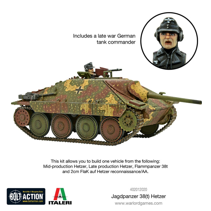 Bolt Action Jagdpanzer 38(T) Hetzer New - Tistaminis