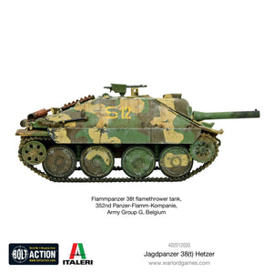 Bolt Action Jagdpanzer 38(T) Hetzer New - Tistaminis