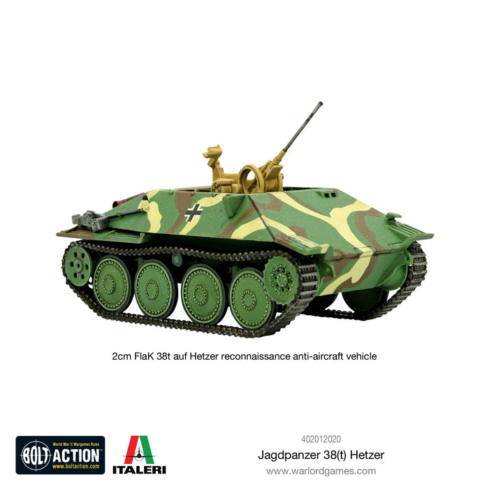 Bolt Action Jagdpanzer 38(T) Hetzer New - Tistaminis