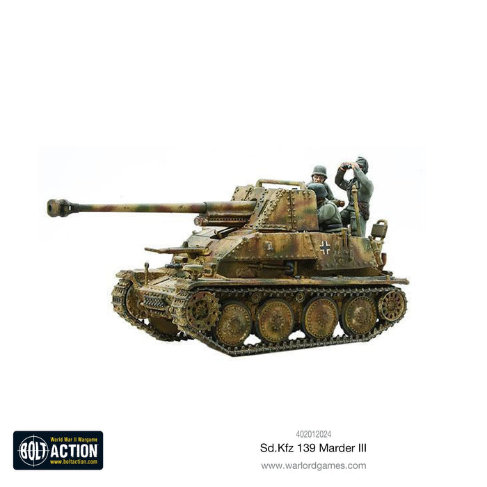 Bolt Action SD.KFZ 139 Marder III New - Tistaminis