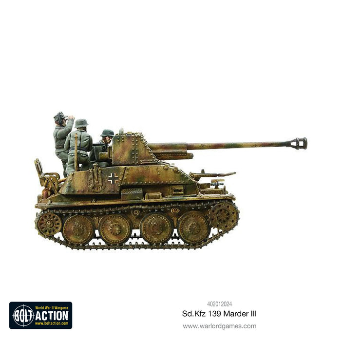 Bolt Action SD.KFZ 139 Marder III New - Tistaminis