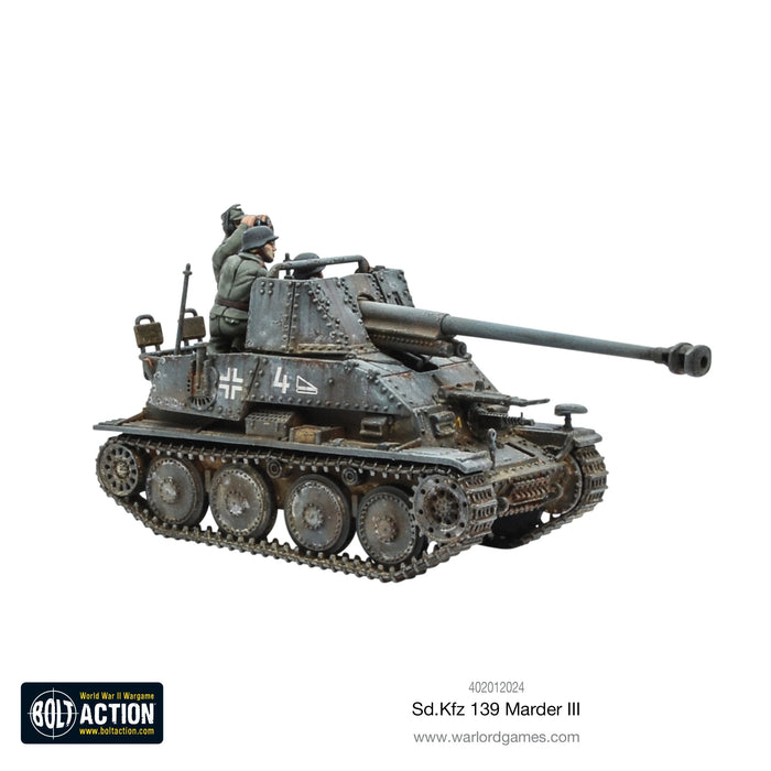 Bolt Action SD.KFZ 139 Marder III New - Tistaminis