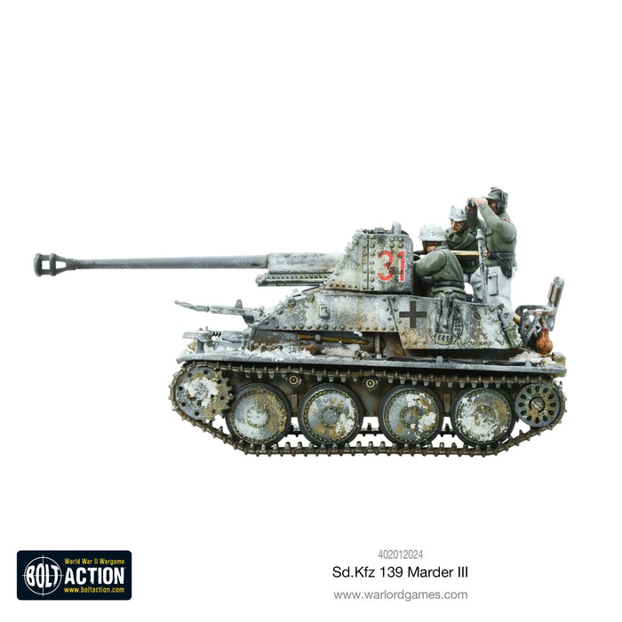 Bolt Action SD.KFZ 139 Marder III New - Tistaminis