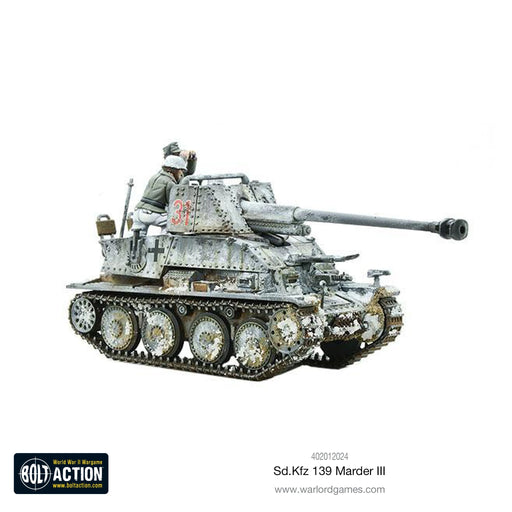 Bolt Action SD.KFZ 139 Marder III New - Tistaminis