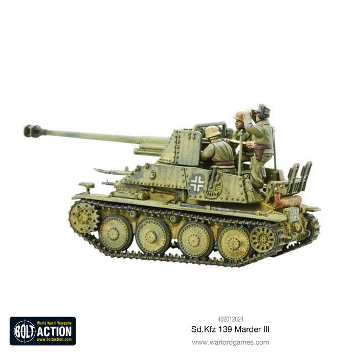 Bolt Action SD.KFZ 139 Marder III New - Tistaminis