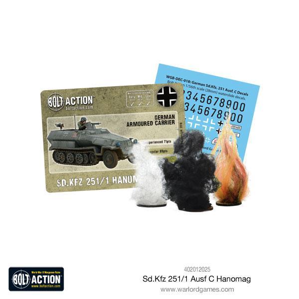 Bolt Action SD.KFZ 251/1 AUSF C Hanomag New - Tistaminis